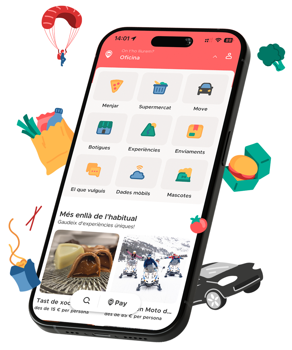 Mobile_ilustraciones (1) Menjar a domilici Andorra, burger, pizza, sushi i molt més.